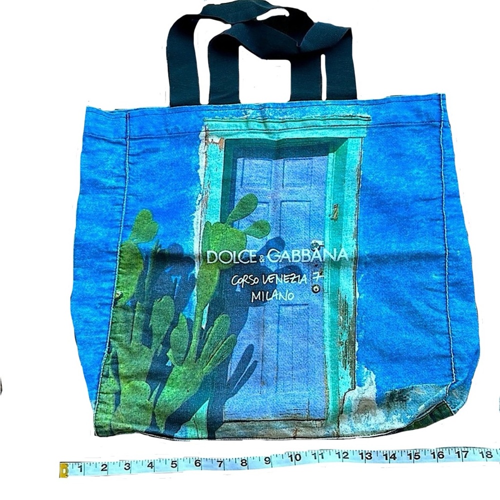 DOLCE & GABBANA Cotton Bag – Medium Size – Authentic Designer Bag